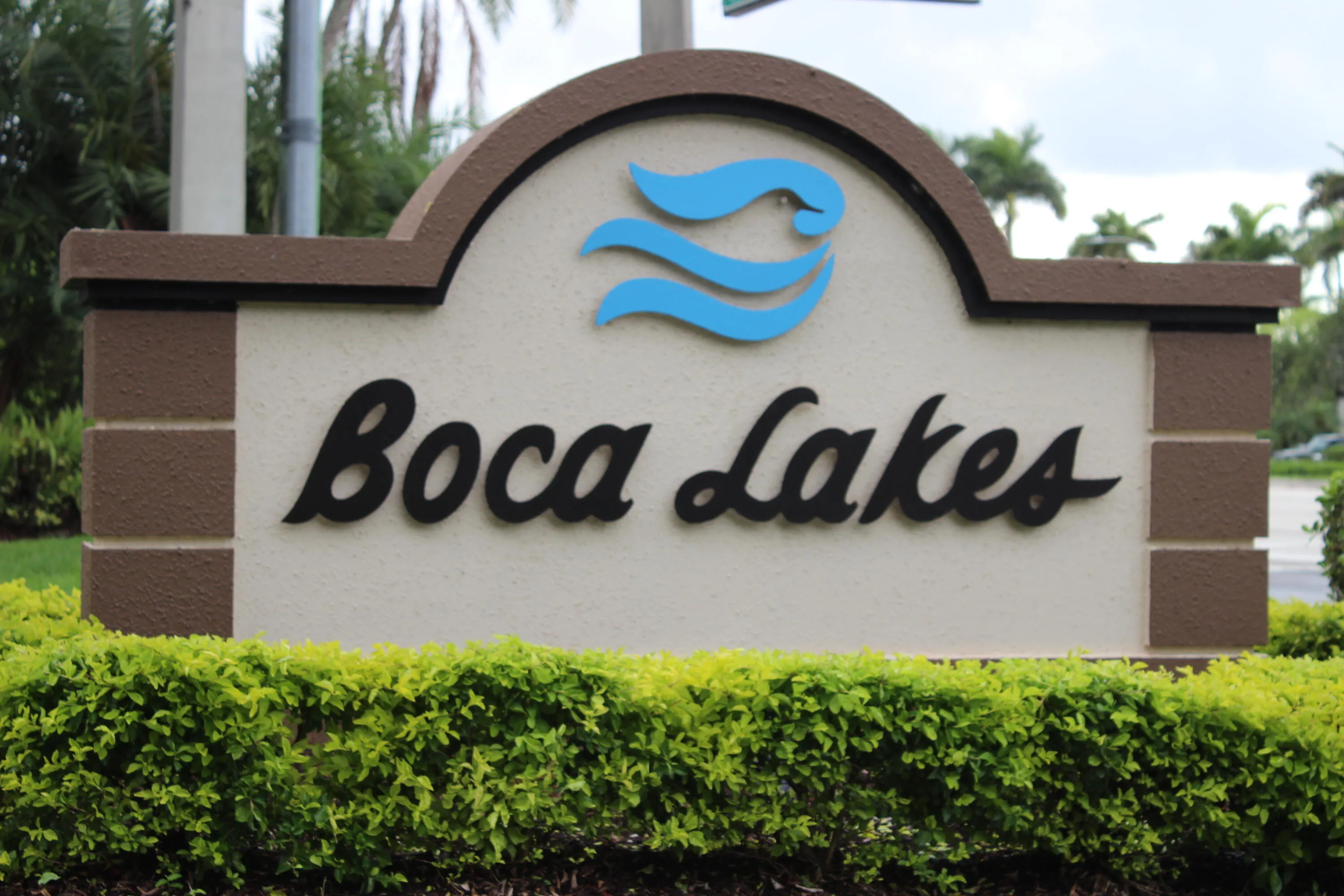Boca Lakes Gated Community.