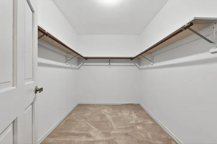 Primary closet