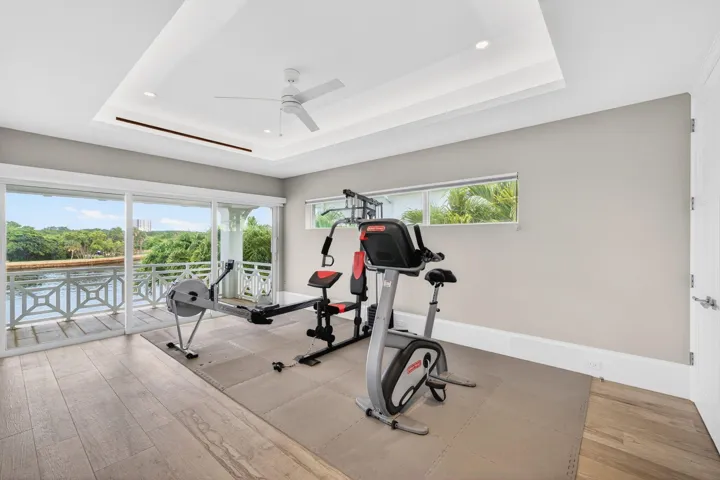 Gym With Private Balcony