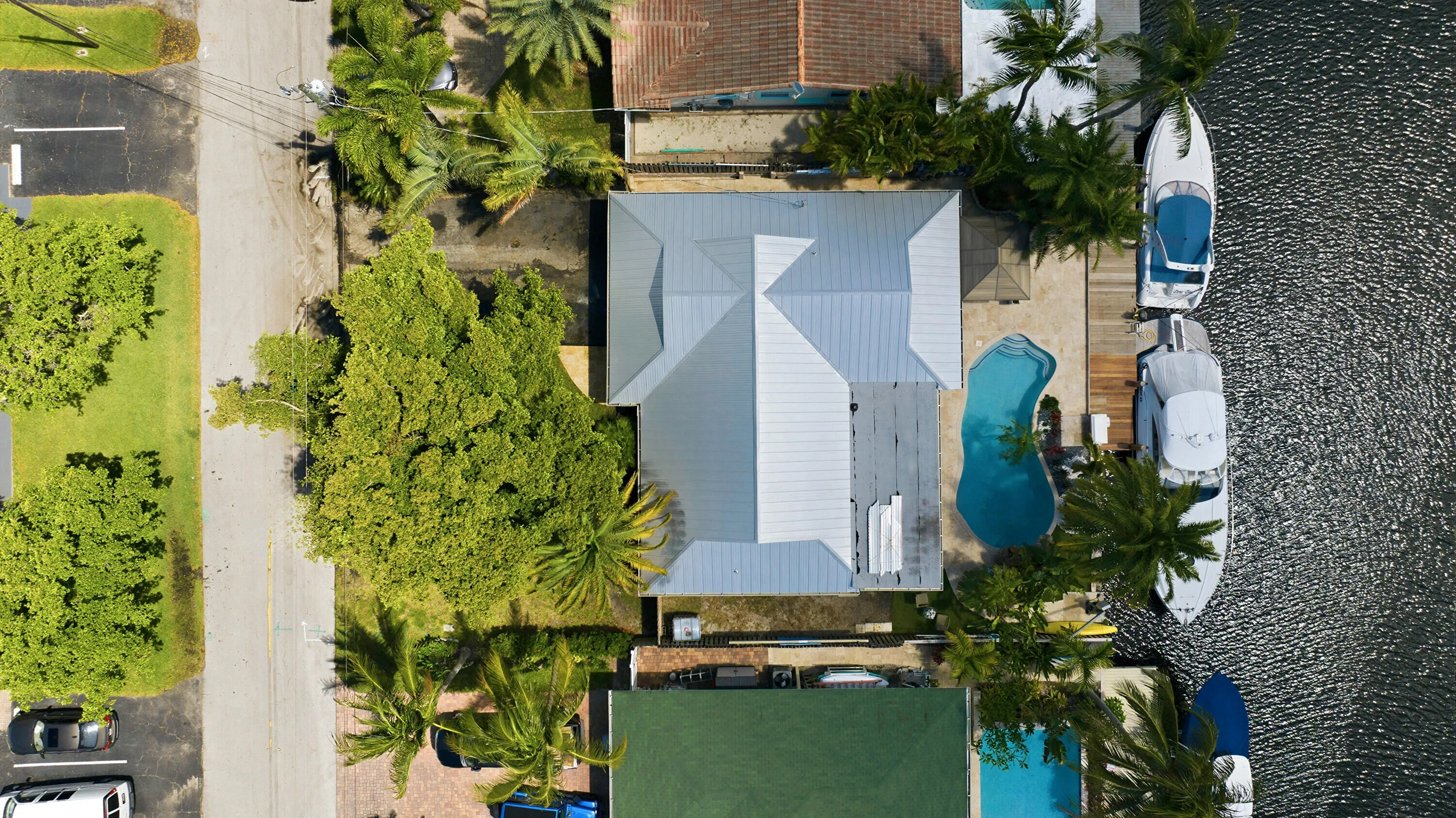 Check out Your Amazing Waterfront Home From and Aerial View!