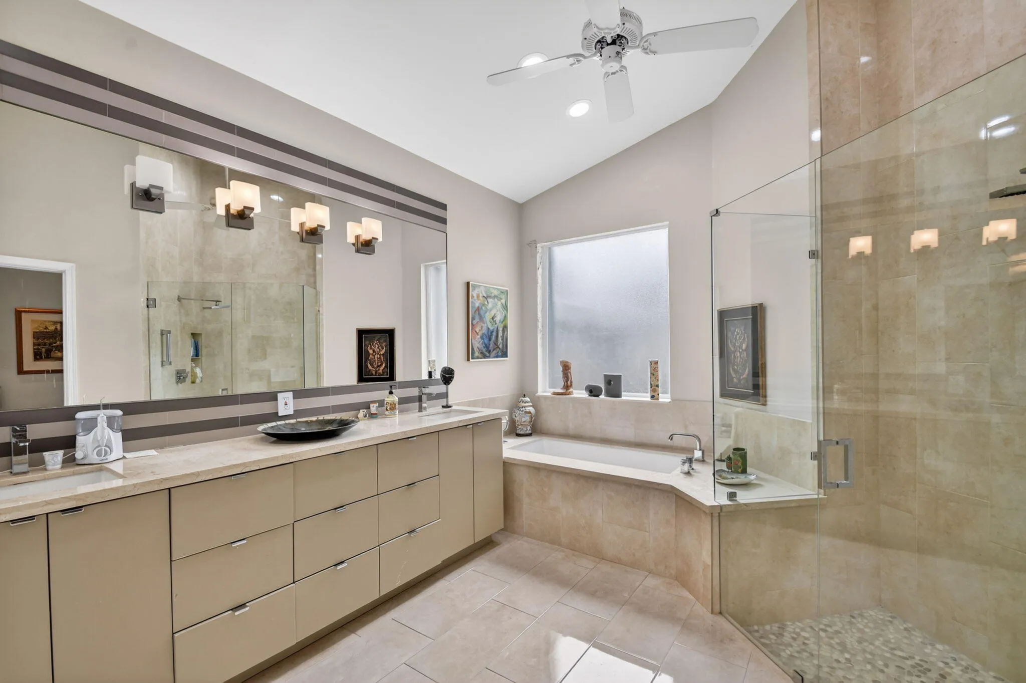 Master Bath has been totally renovated