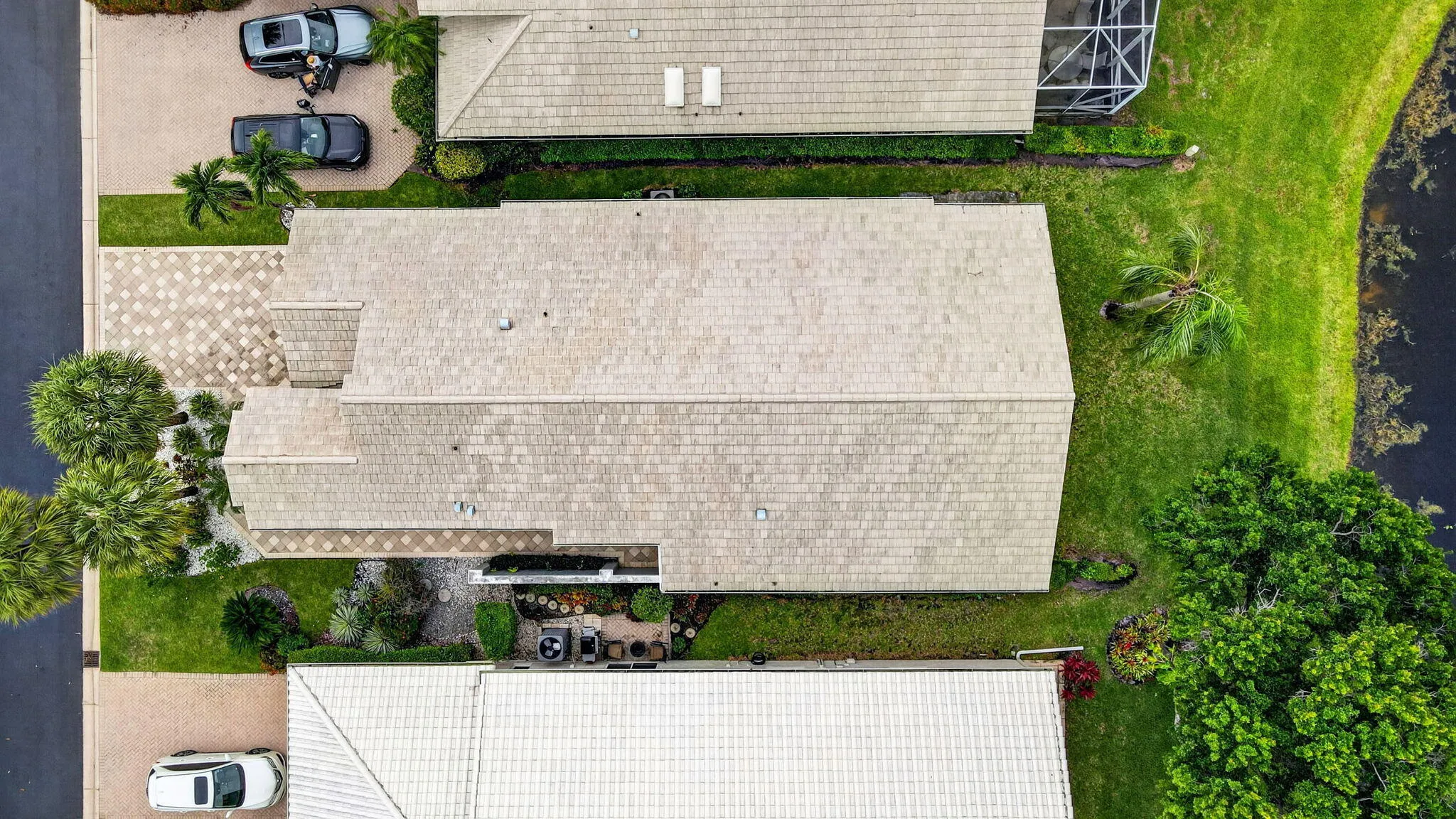 Aeril View of roof