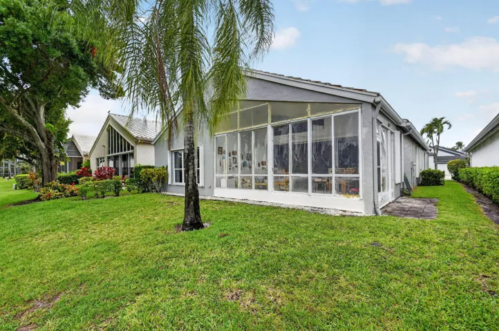 View of Florida Room and rear of house