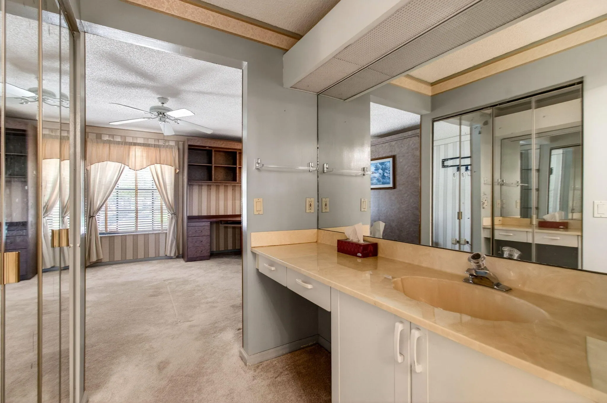 Additional Vanity in Guest Bath