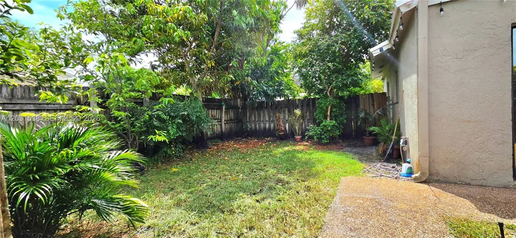 This yard comes with a Papaya, mango and mamei trees!