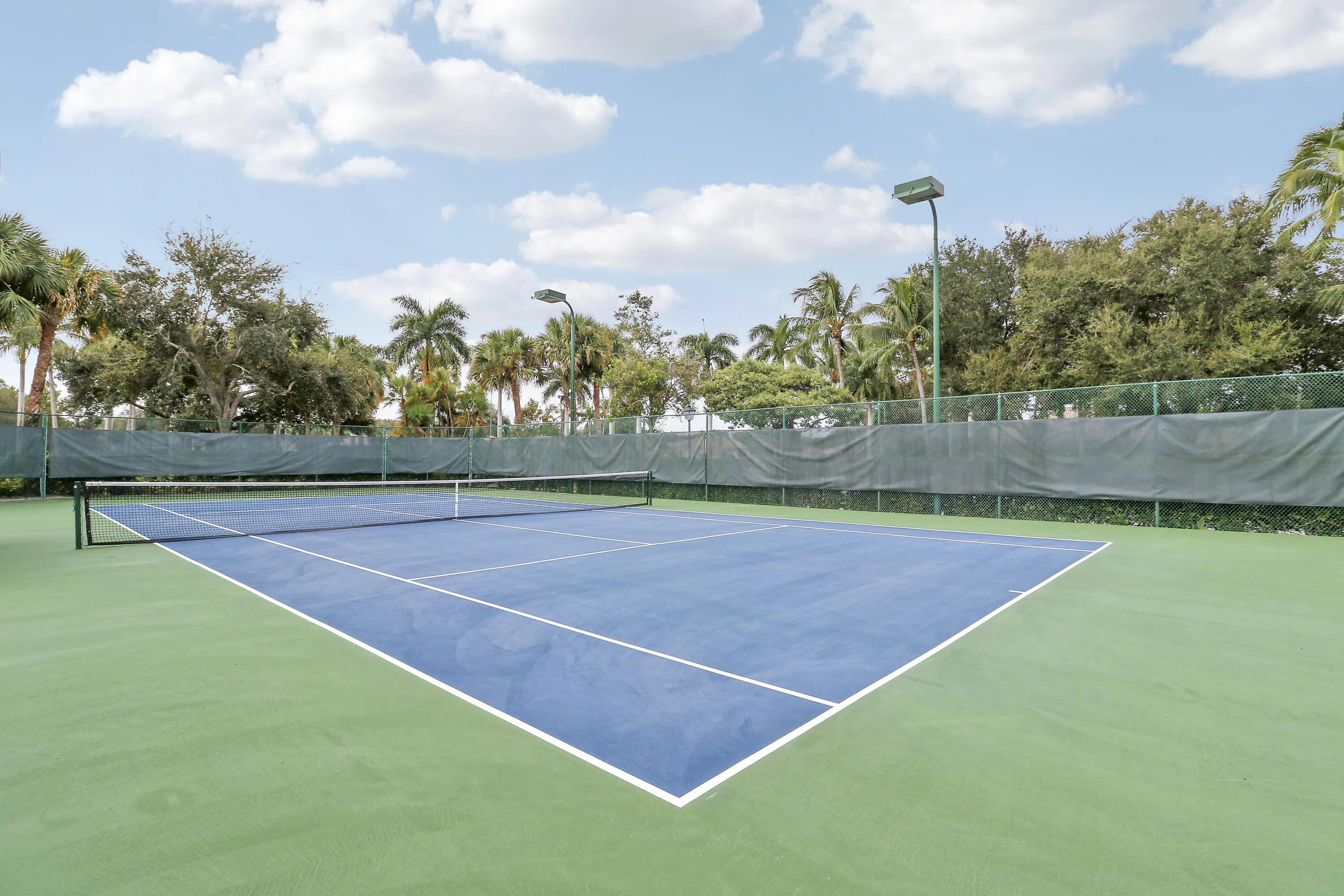 Tennis courts