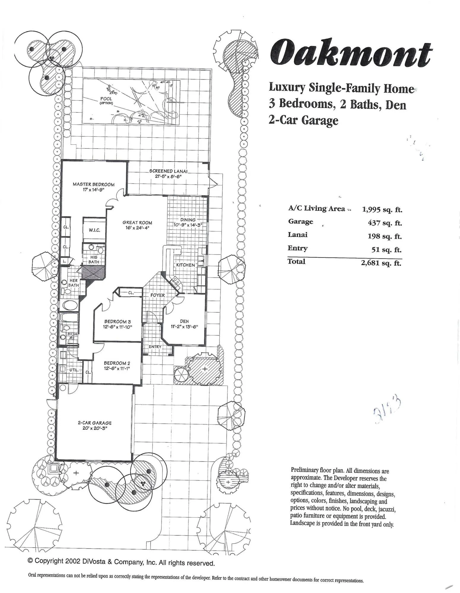 Oakmont Floor Plan (1)