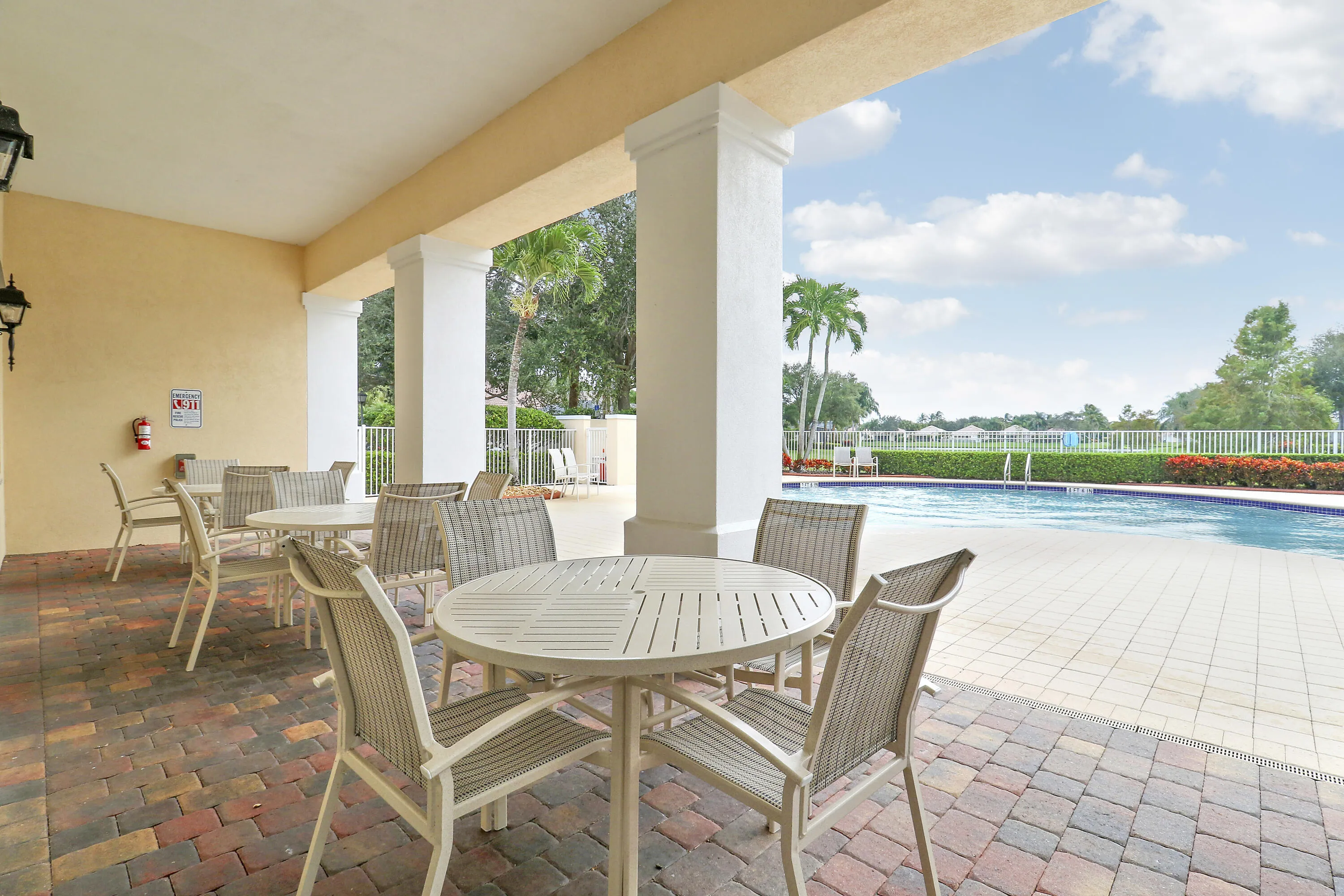 Pool Covered Area