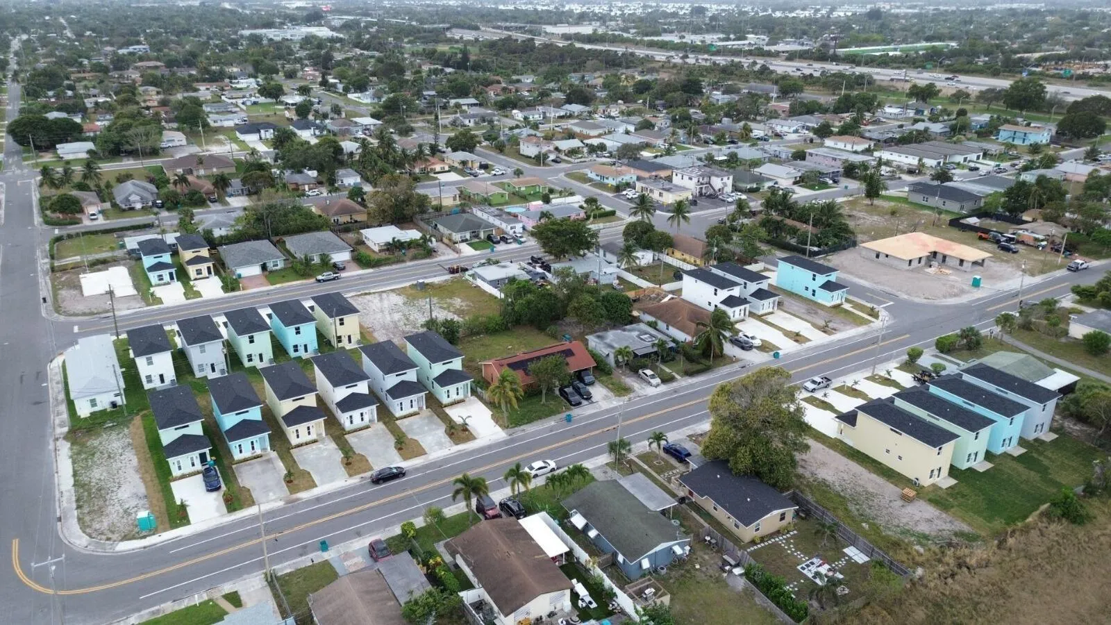 West Aerial View