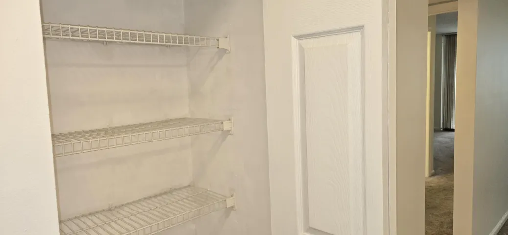 Pantry; this property has many closets