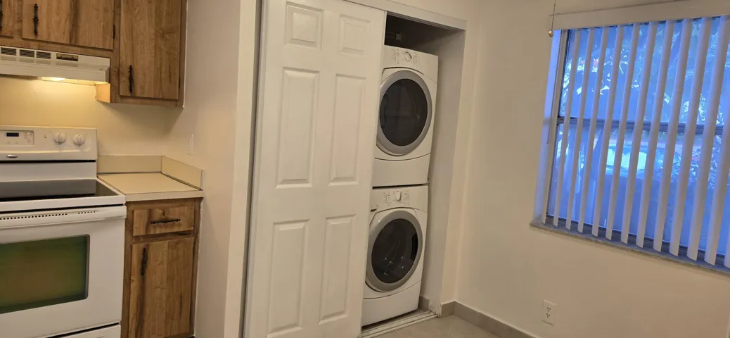 Your own washer & dryer