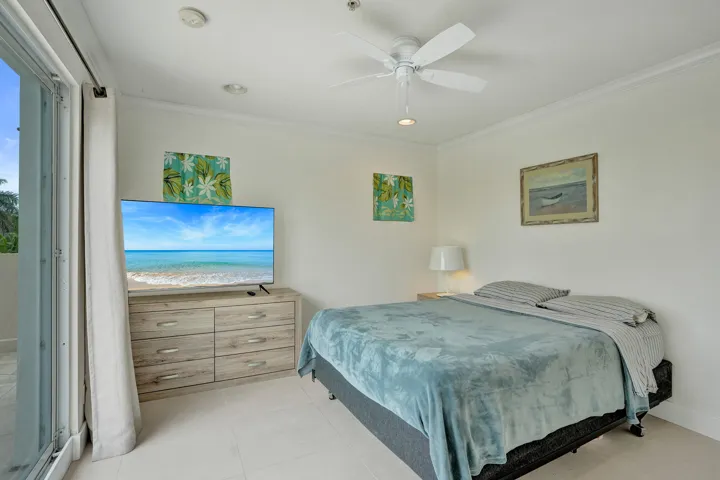 Third Floor Guest Bedroom, Updated Porcelain Tile Floors