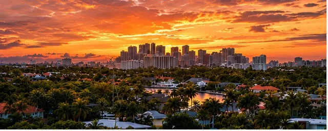 view of Downtown Ft. Lauderdale even!