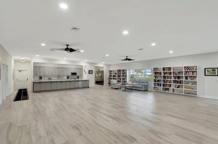 Renovated rec room