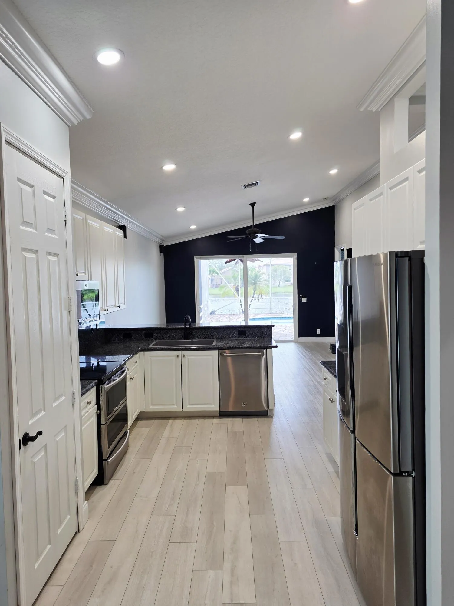 Kitchen long View