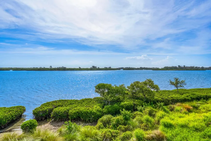 Miles of Indian River views from your own back yard.