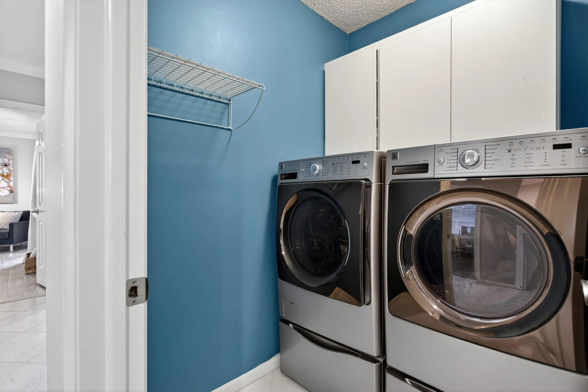 Washer and Dryer are inside the home