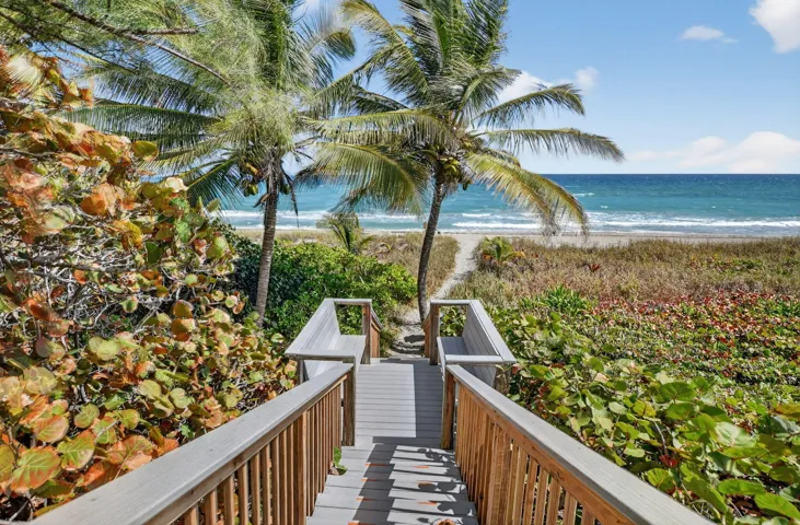 Stairs to Private Beach