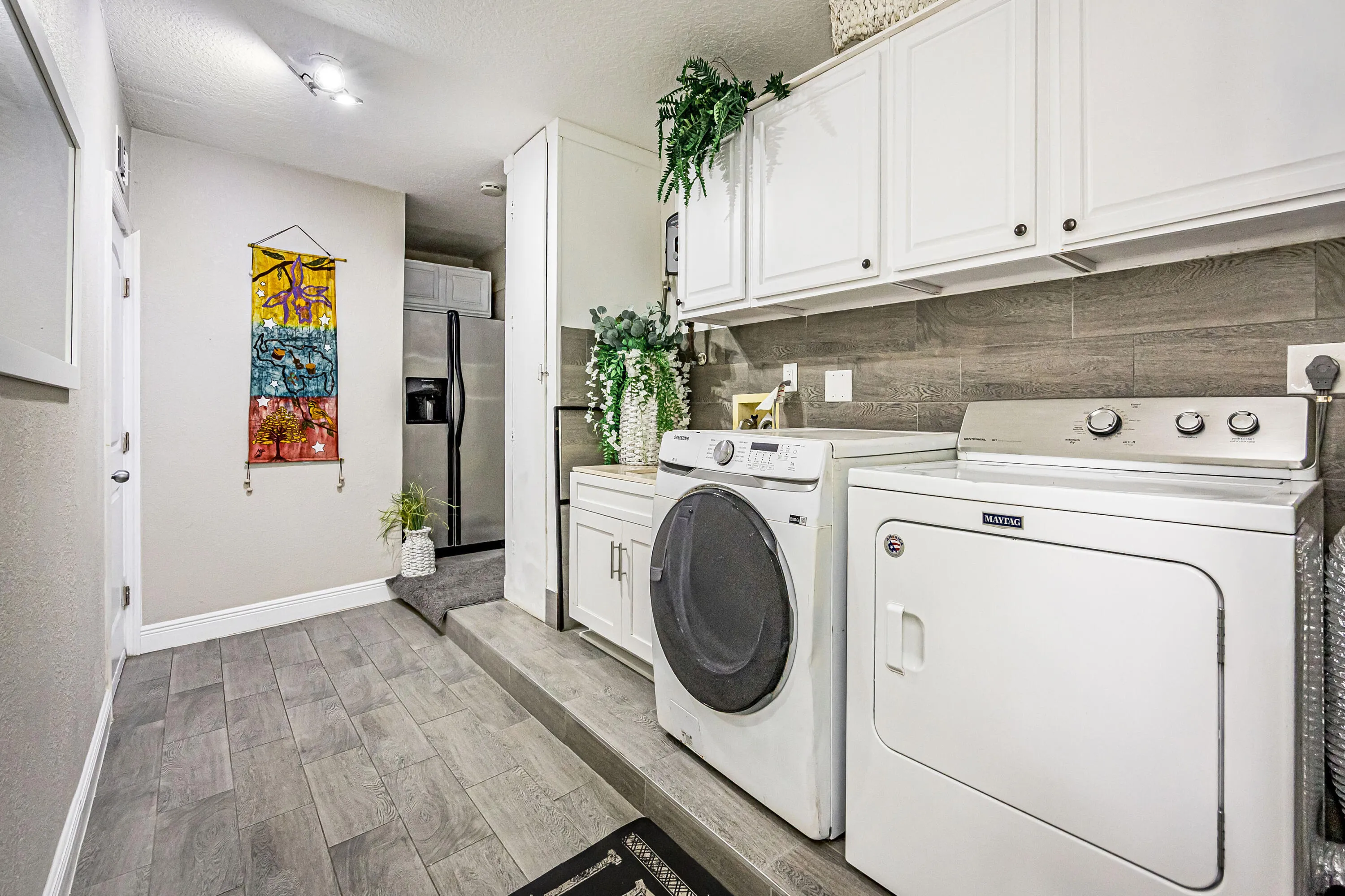 Laundry area