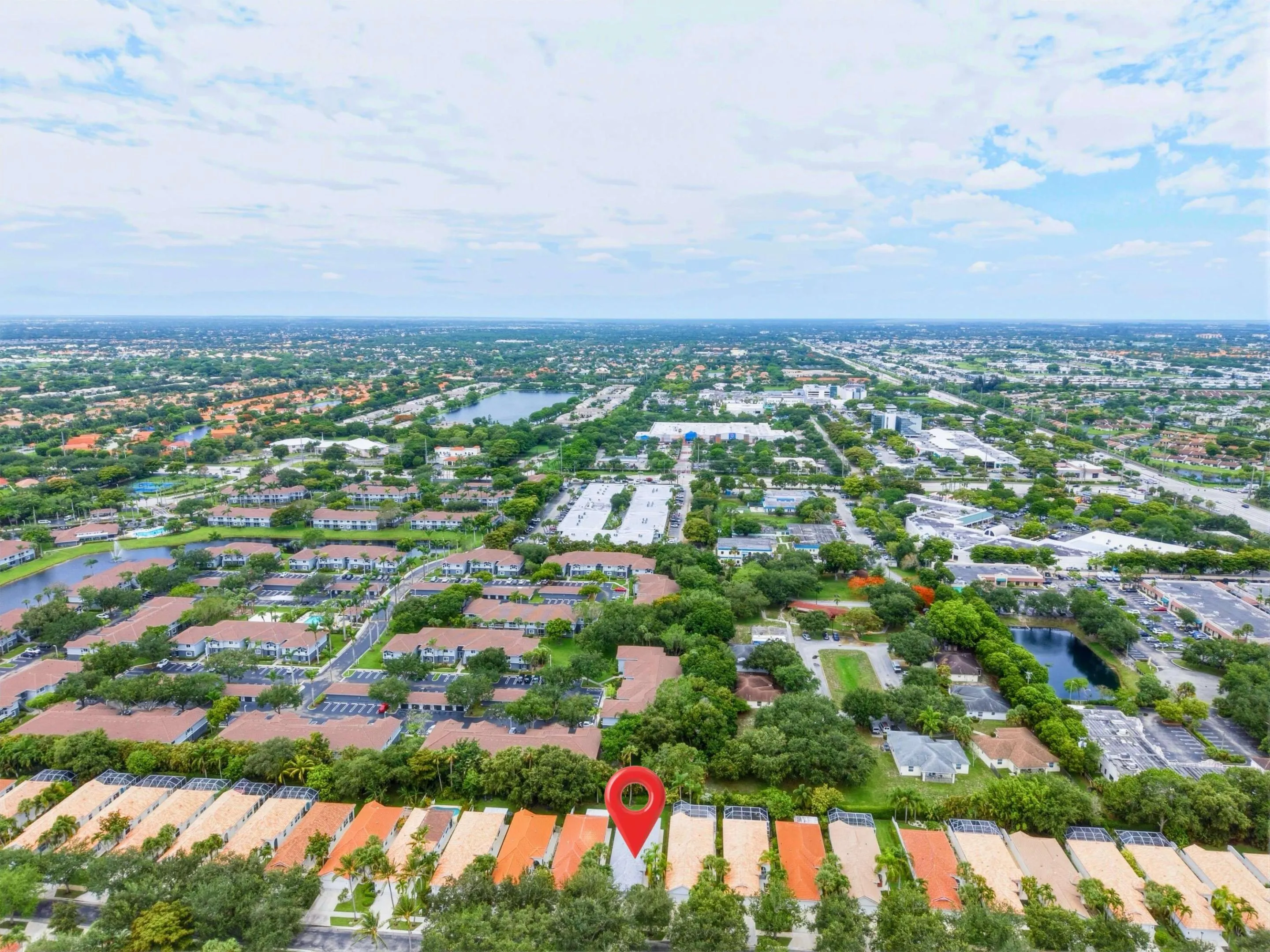 Panoramic to West