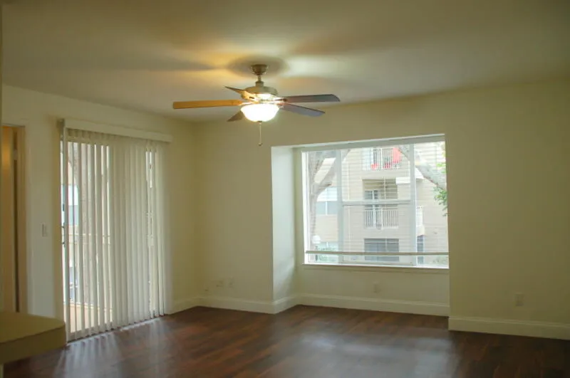 Spacious natural light living room