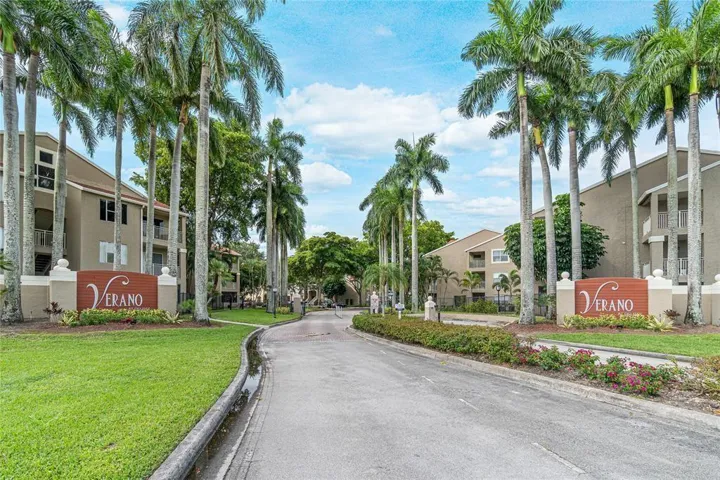 Gated Entrance to Verano at Delray
