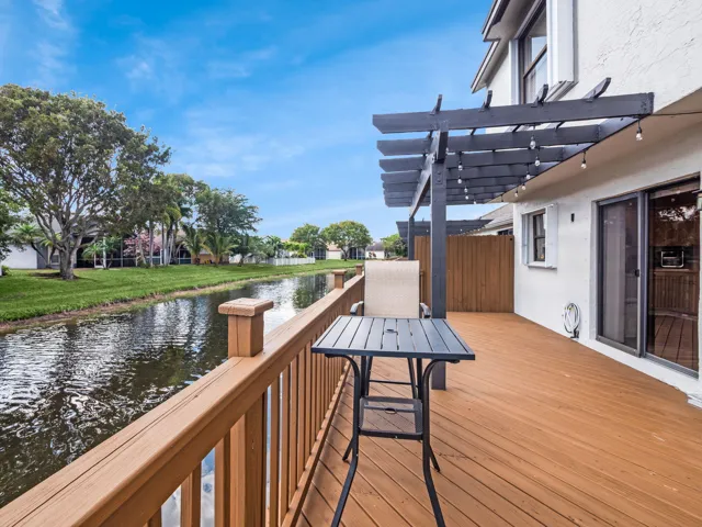 Back deck