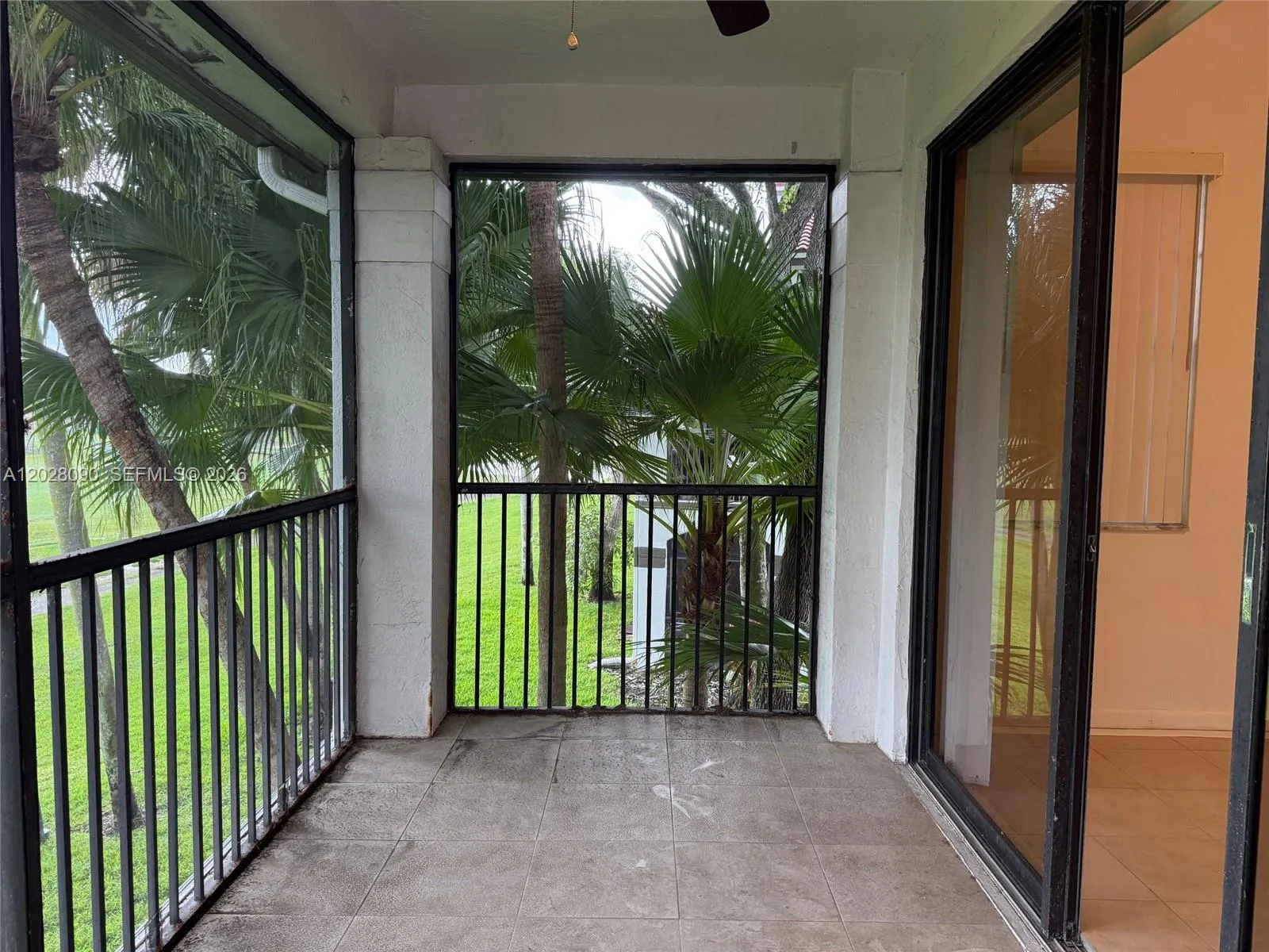 Rear Screened Patio