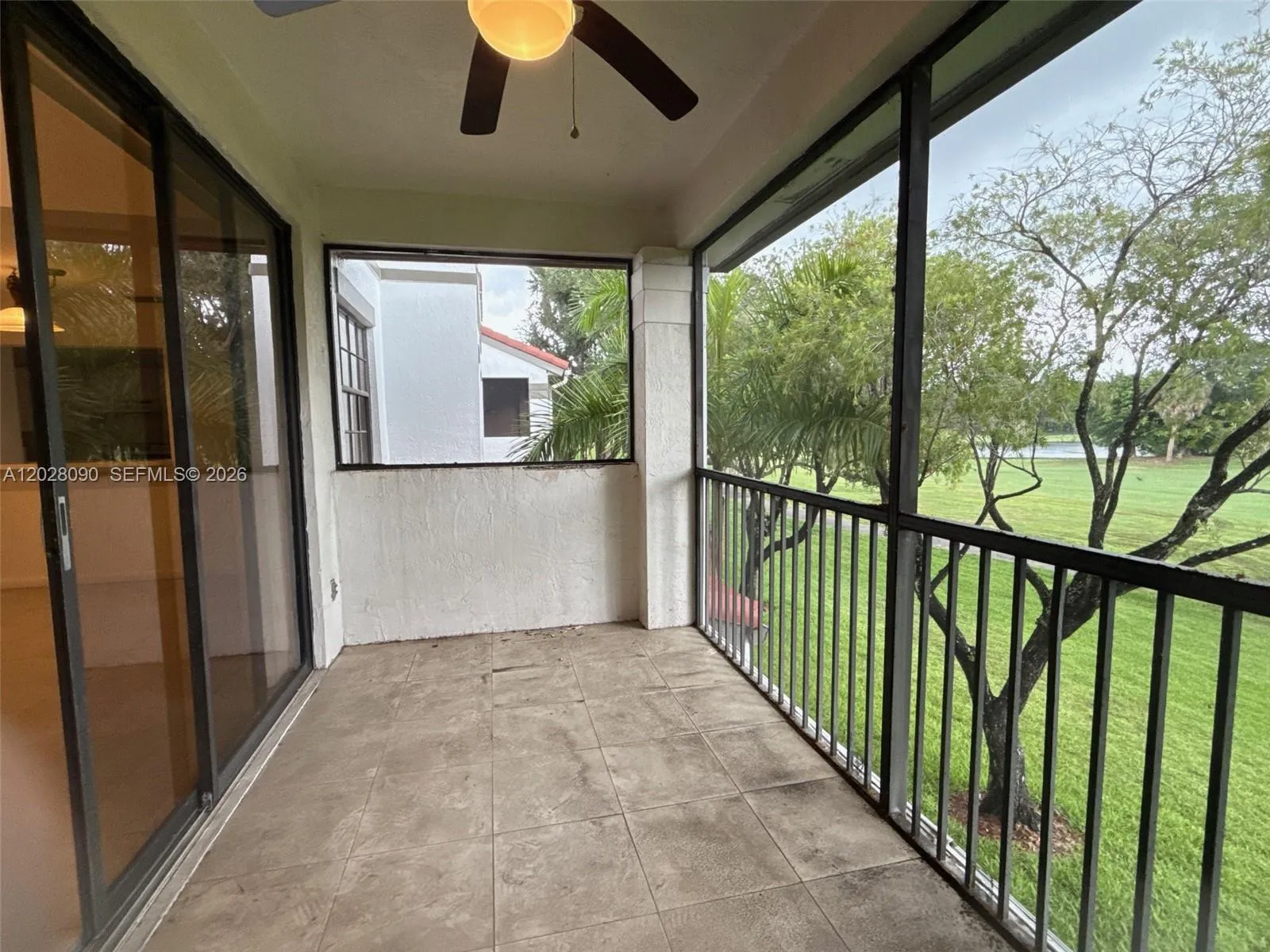 Rear Screened Patio