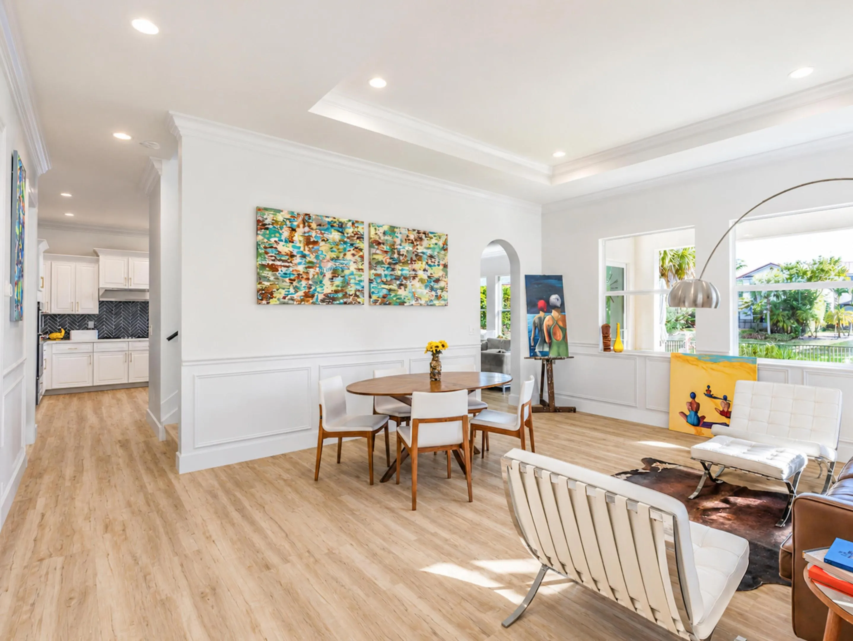 Great Room and Dining Area