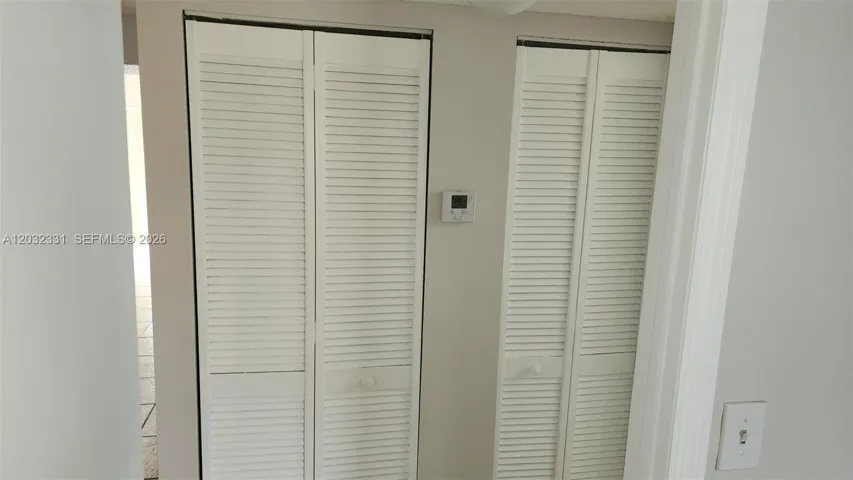 Hallway closet to 2nd bedroom