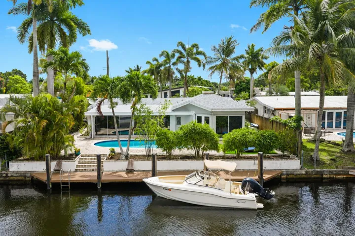 65 feet on the ocean access canal with no fixed bridges to the ocean.