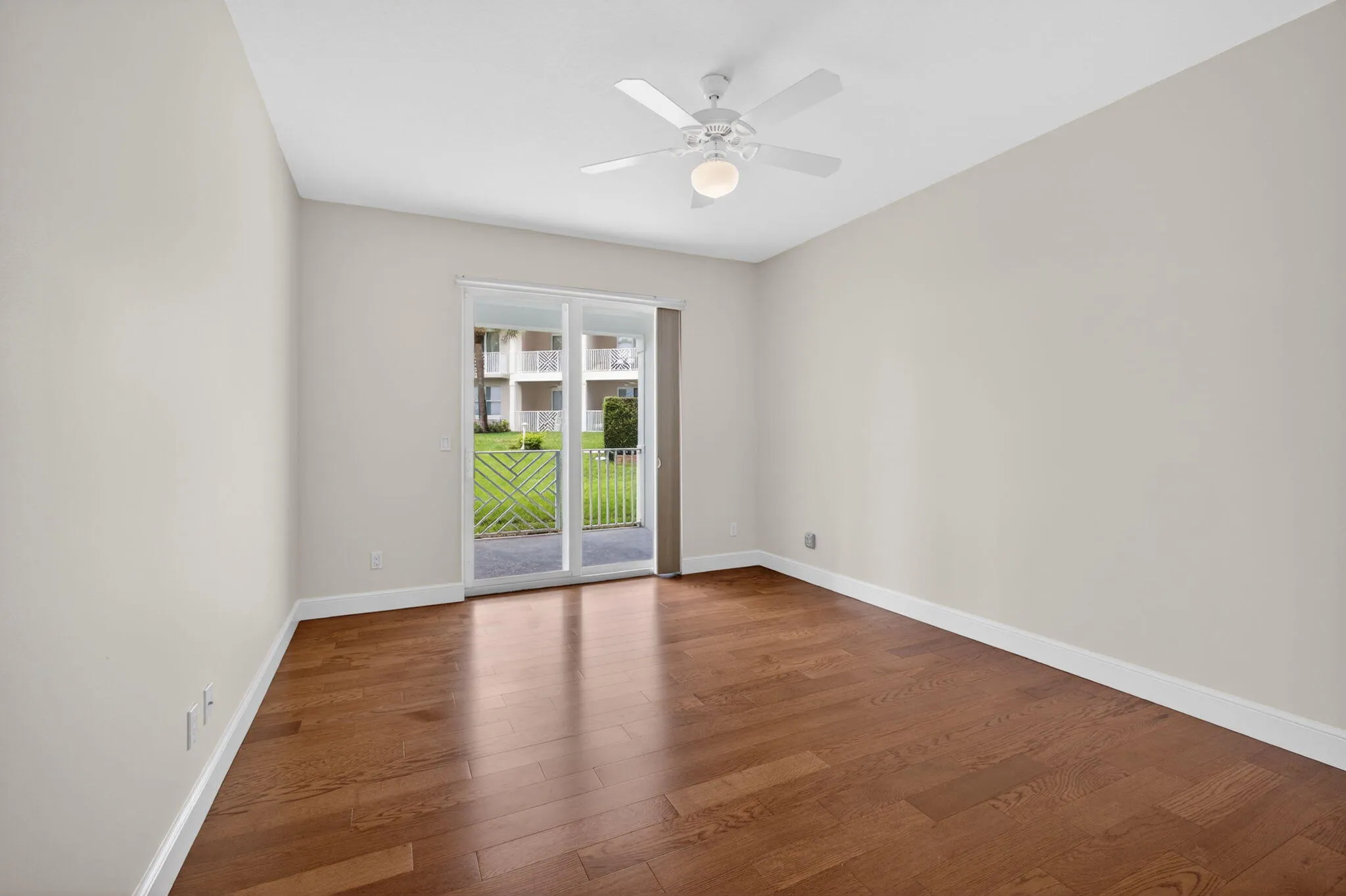 Primary bedroom with patio