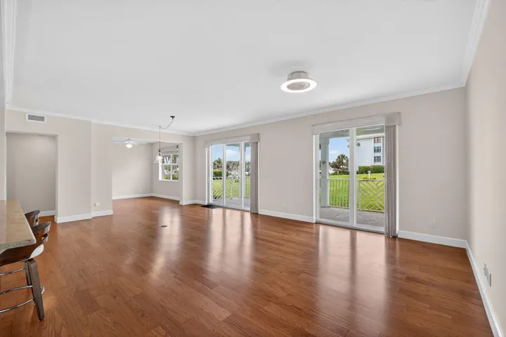 Living/dining/third bedroom/den