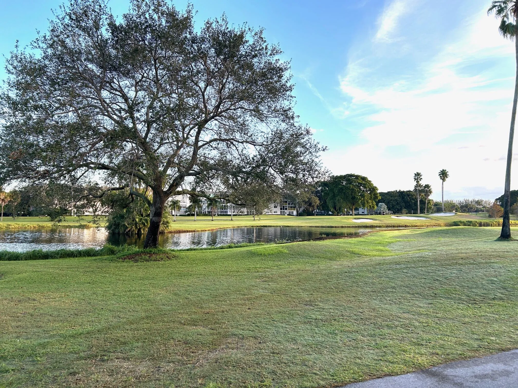 Golf course views