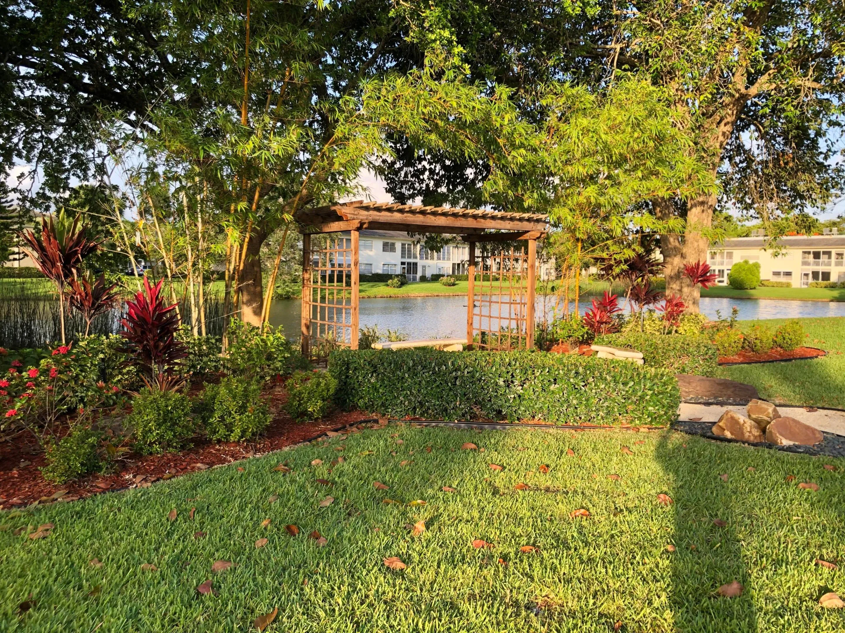 A quiet spot to read and relax and enjoy nature.
