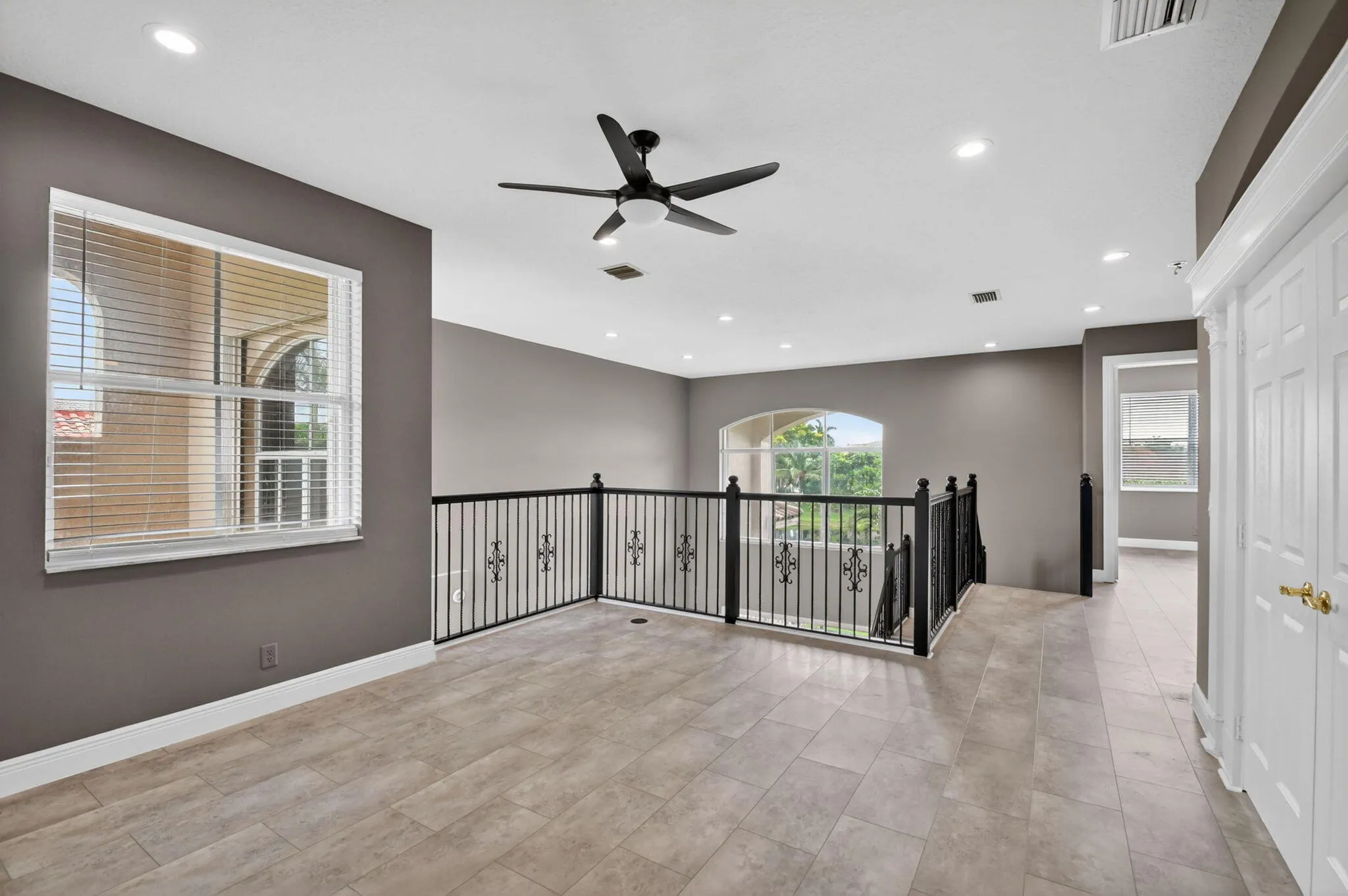Loft area is spacious & bright