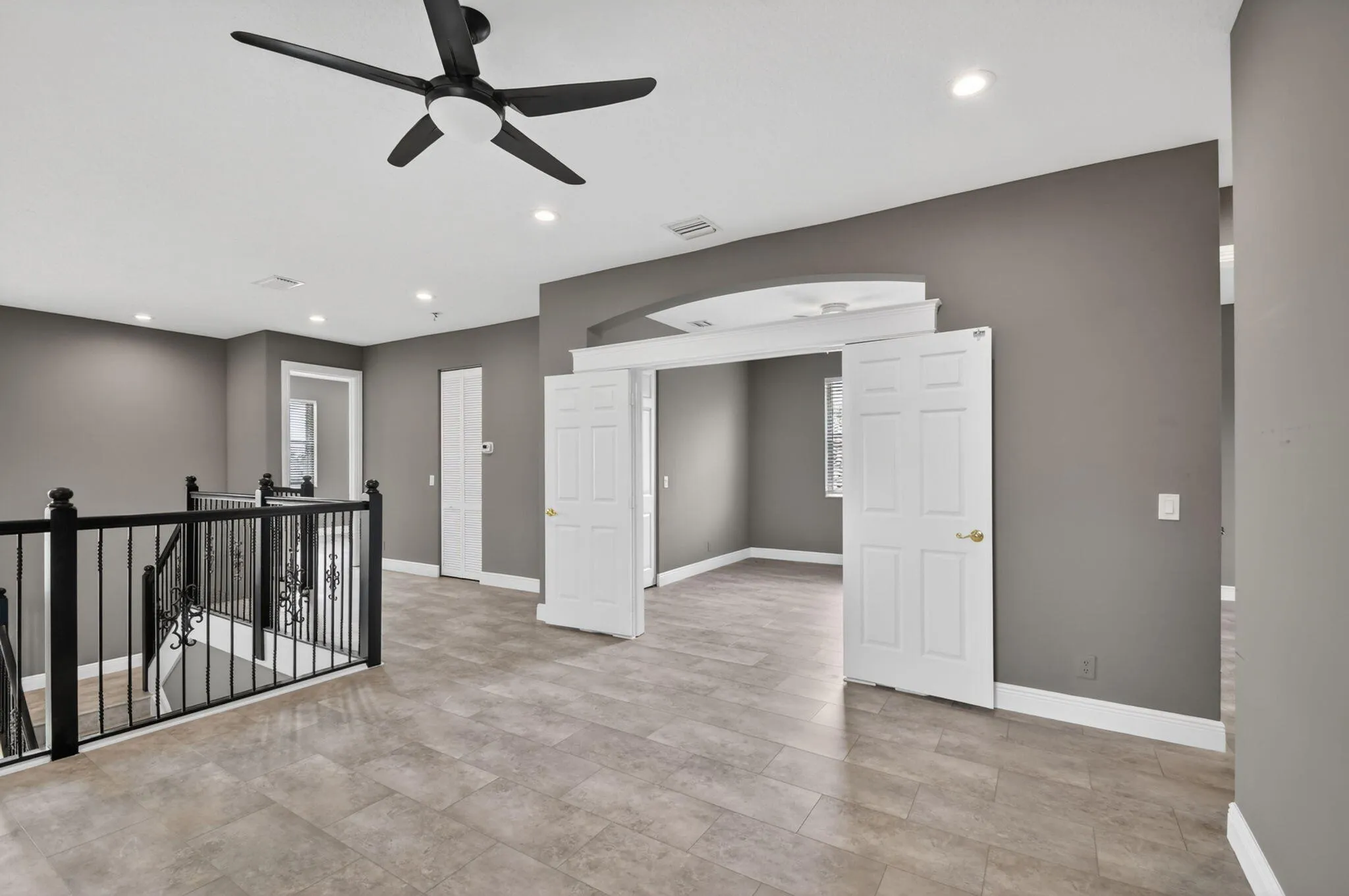Bedroom 5 / office with double doors