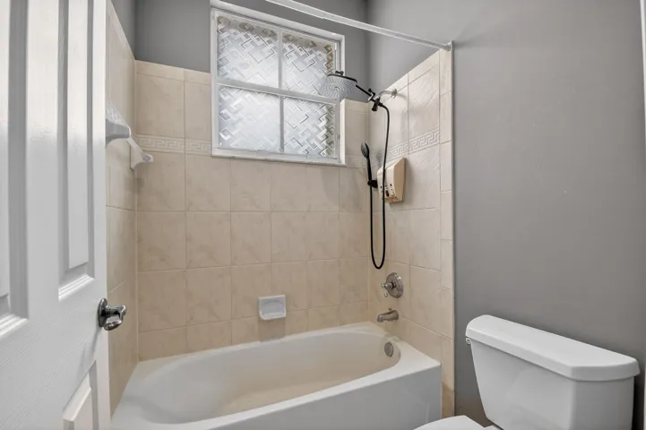 Bathroom 3 - Tub and toilet separated from vanity area