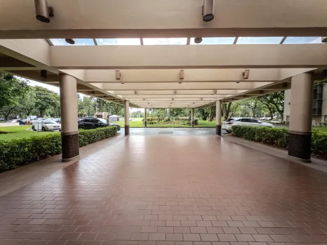 Grand community entrance