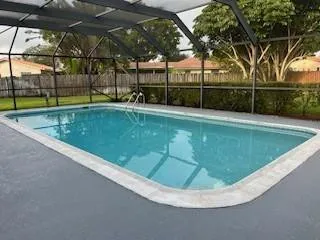 DOMED SCREENED POOL