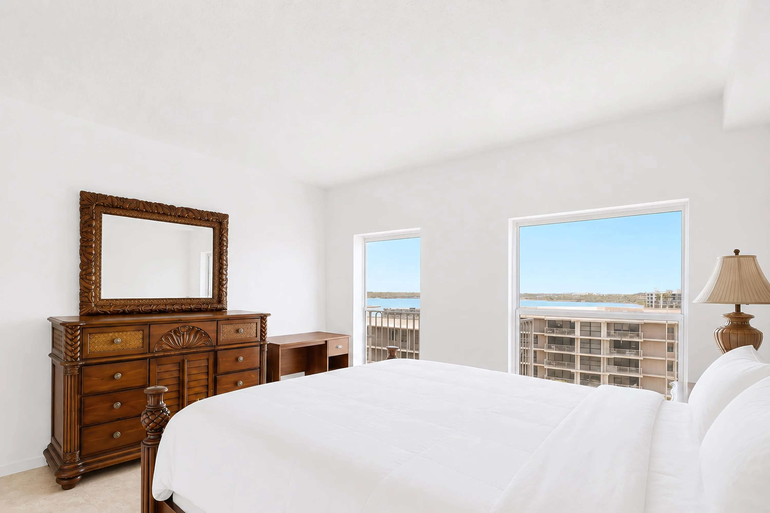 Master Bedroom w/ Water Views