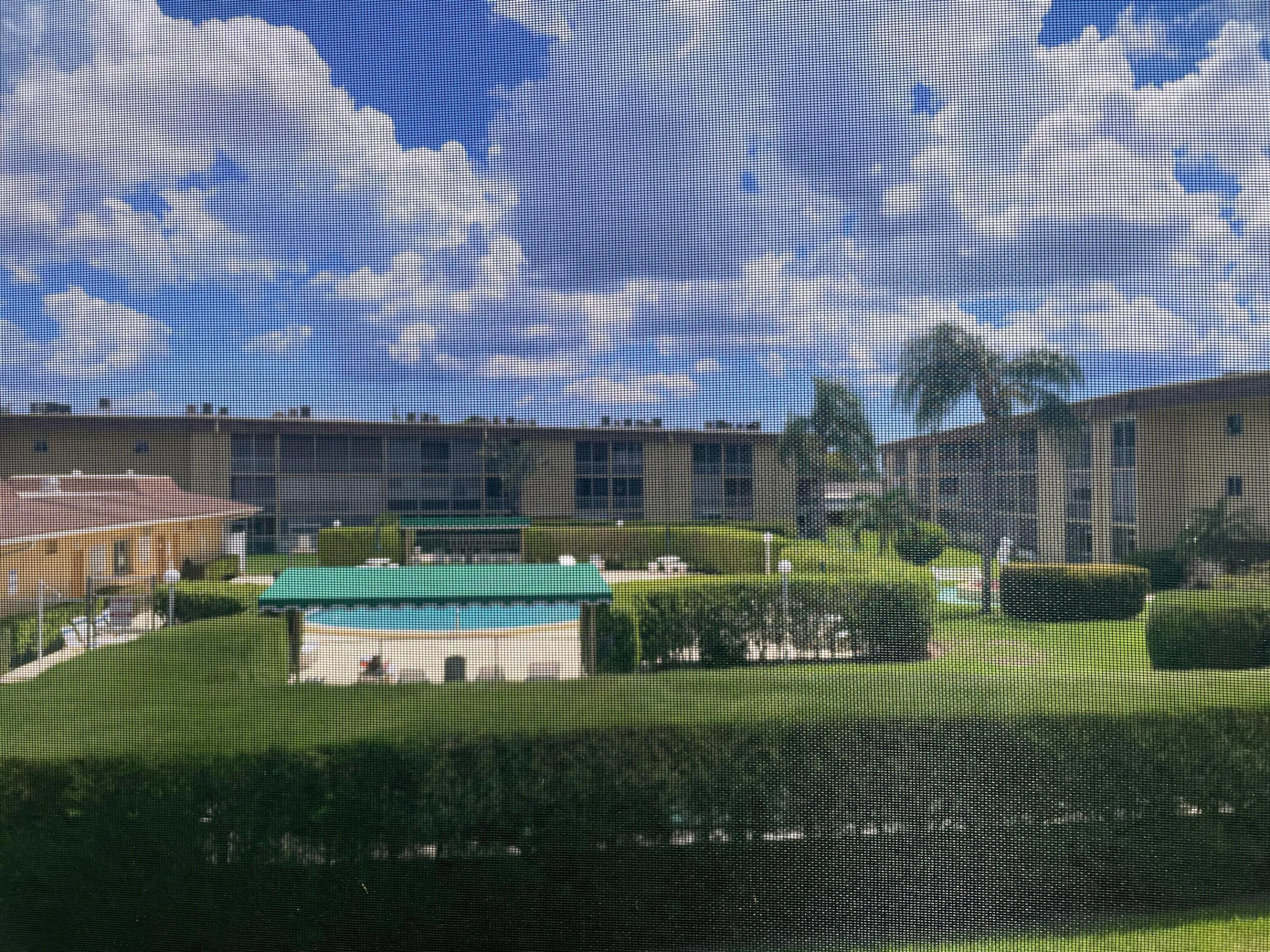 Common pool area as seen from balcony