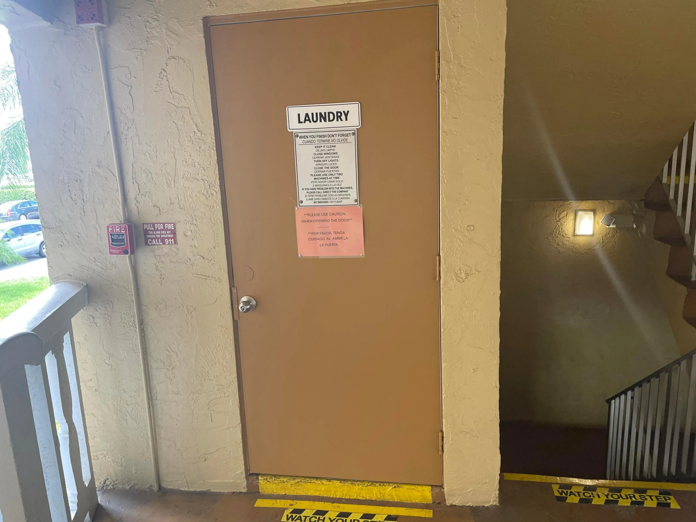 Laundry on 2nd floor