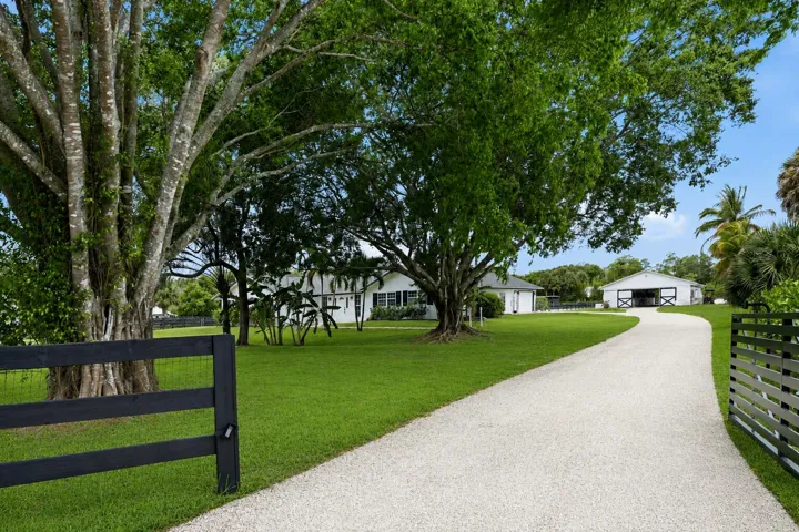 Entrance of property