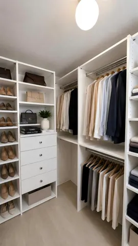 Staged by AI Main Room Walk-In Closet