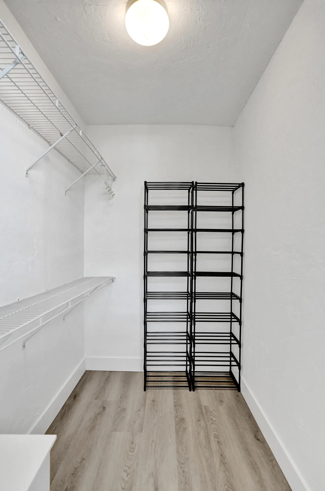 Primary closet