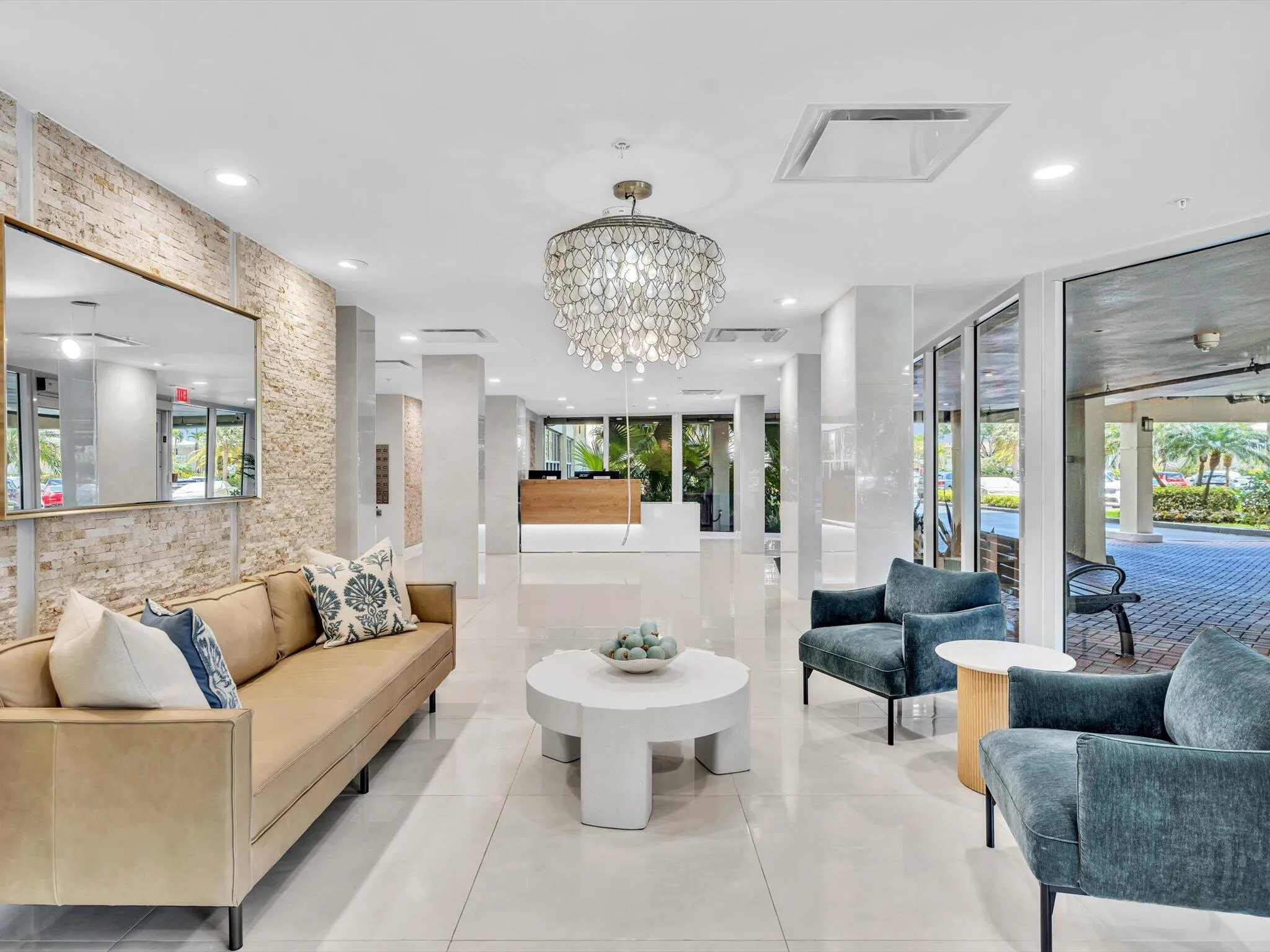 Designer lobby