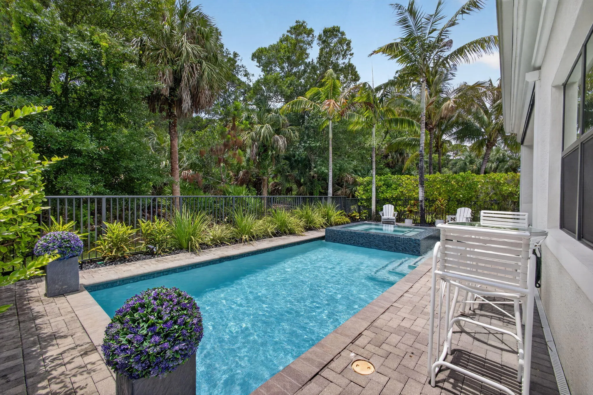 Private Backyard