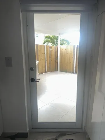 Fence patio